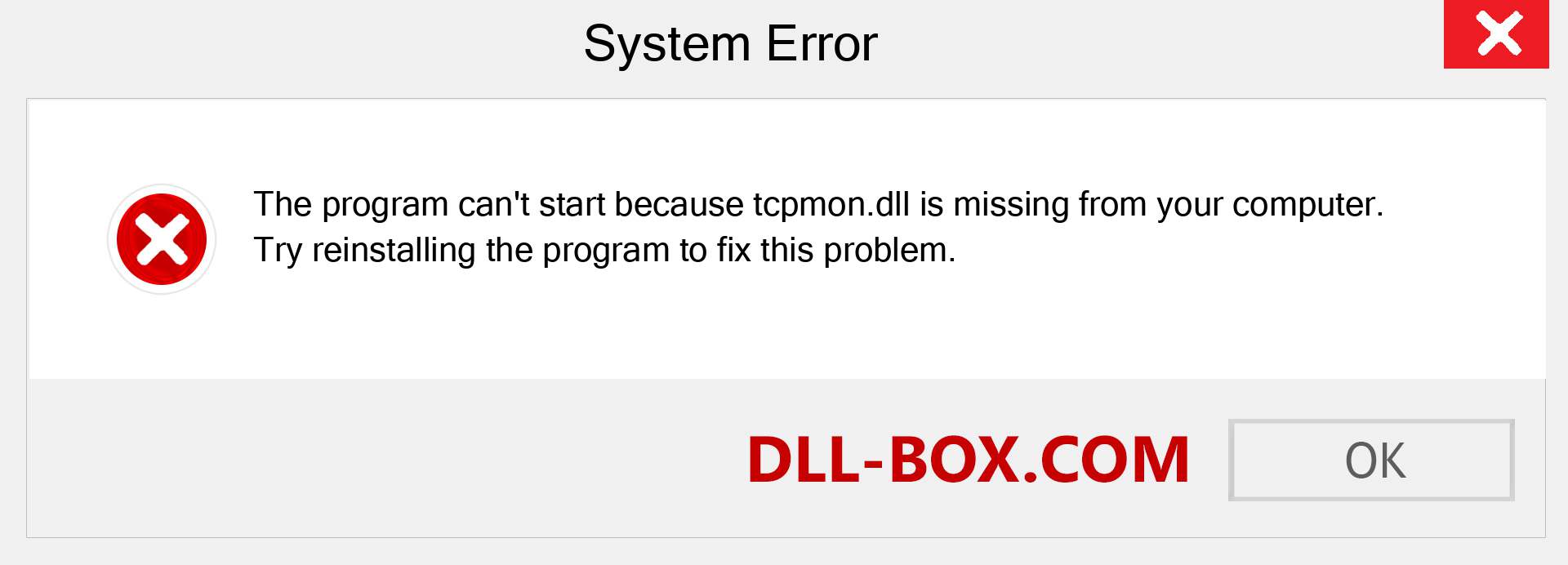  tcpmon.dll file is missing?. Download for Windows 7, 8, 10 - Fix  tcpmon dll Missing Error on Windows, photos, images